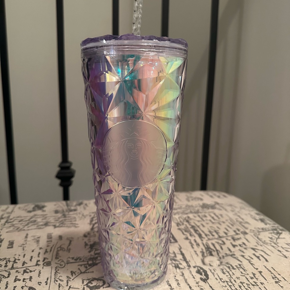 Starbucks Purple Decorative Tumbler with Iridescent Finish